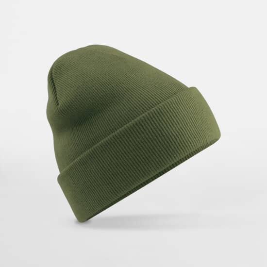 Mützen in Moss Green: Original Cuffed Beanie CB45 von Beechfield