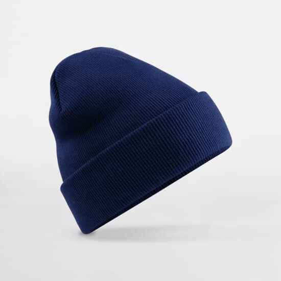 Mützen in Oxford Navy: Original Cuffed Beanie CB45 von Beechfield