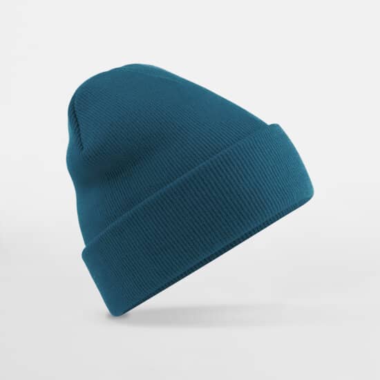 Mützen in Petrol: Original Cuffed Beanie CB45 von Beechfield