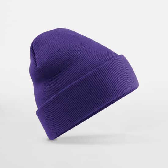 Mützen in Purple: Original Cuffed Beanie CB45 von Beechfield