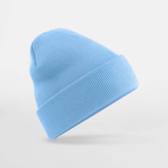 Mützen in Sky Blue: Original Cuffed Beanie CB45 von Beechfield