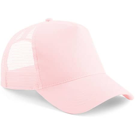 Beechfield Snapback Trucker Pastel Pink|Pastel Pink