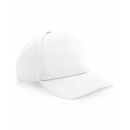 Beechfield Urbanwear 5 Panel Snapback White