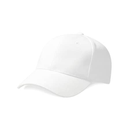 Beechfield Pro-Style Heavy Brushed Cotton Cap White