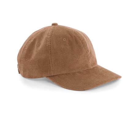 Beechfield Heritage Cord Cap Camel