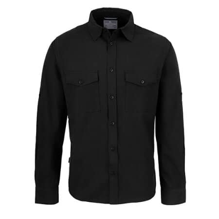Craghoppers Expert Expert Kiwi Long Sleeved Shirt Black
