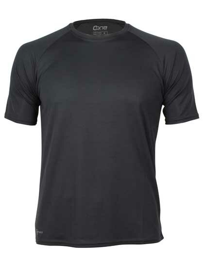 T-Shirts in Black: Rainbow Tech Tee CN100 von CONA SPORTS