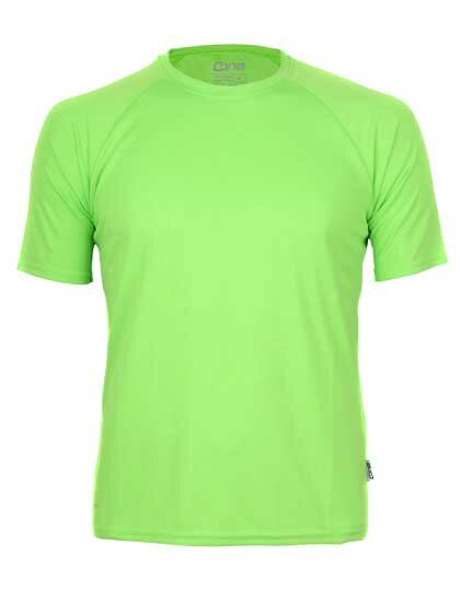 T-Shirts in Lime: Rainbow Tech Tee CN100 von CONA SPORTS