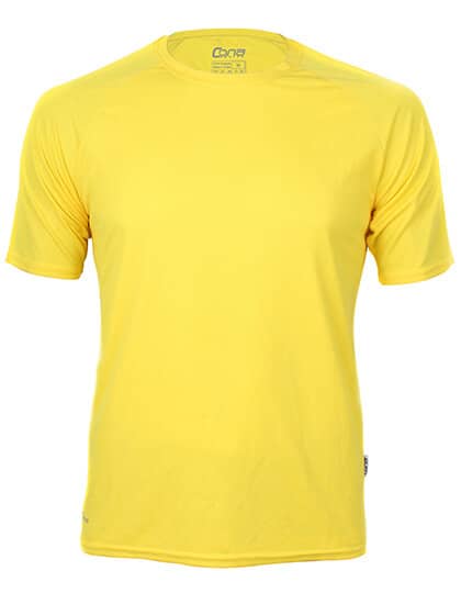 T-Shirts in Sun Yellow: Rainbow Tech Tee CN100 von CONA SPORTS