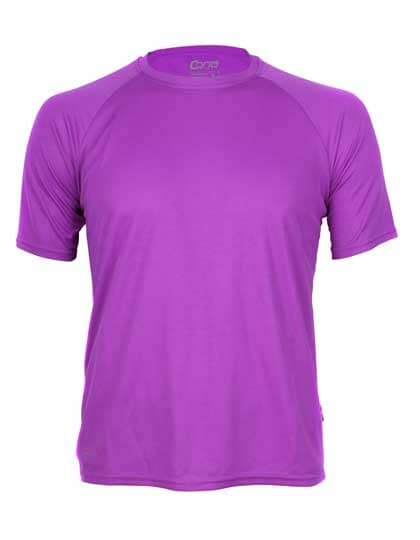 T-Shirts in Violet: Rainbow Tech Tee CN100 von CONA SPORTS