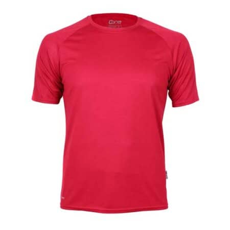 CONA SPORTS Rainbow Tech Tee Red