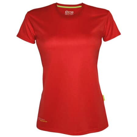 CONA SPORTS Evolution Ladies` Tech Tee Red