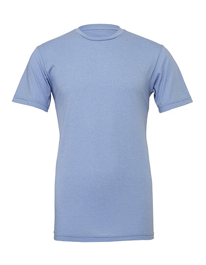 T-Shirts in Heather Blue: Unisex Heather CVC Short Sleeve Tee CV3001CVC von Canvas