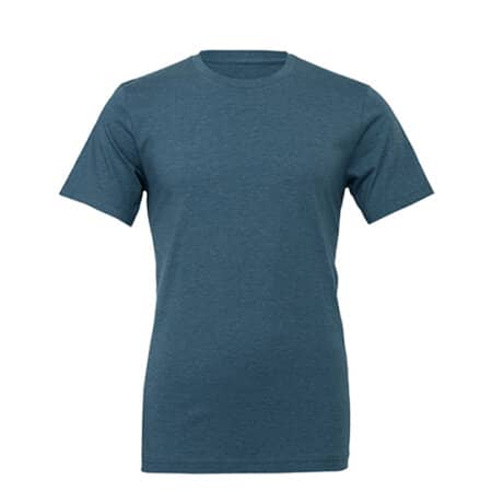 Canvas Unisex Heather CVC Short Sleeve Tee Heather Deep Teal