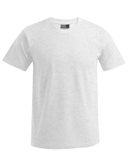 T-Shirts in Ash (Heather): Men`s Premium-T E3000 von Promodoro