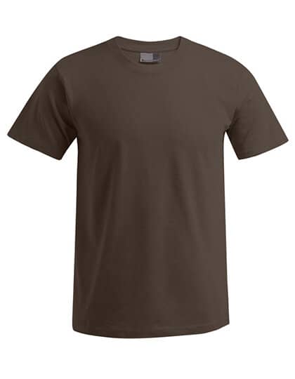 T-Shirts in Brown: Men`s Premium-T E3000 von Promodoro