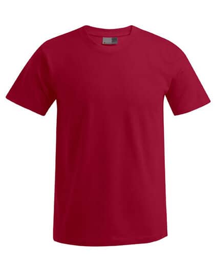 T-Shirts in Cherry Berry: Men`s Premium-T E3000 von Promodoro