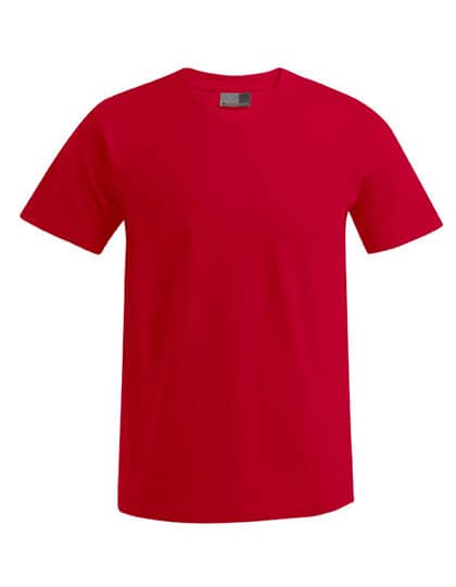 T-Shirts in Fire Red: Men`s Premium-T E3000 von Promodoro