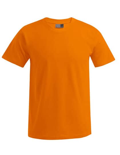 T-Shirts in Orange: Men`s Premium-T E3000 von Promodoro
