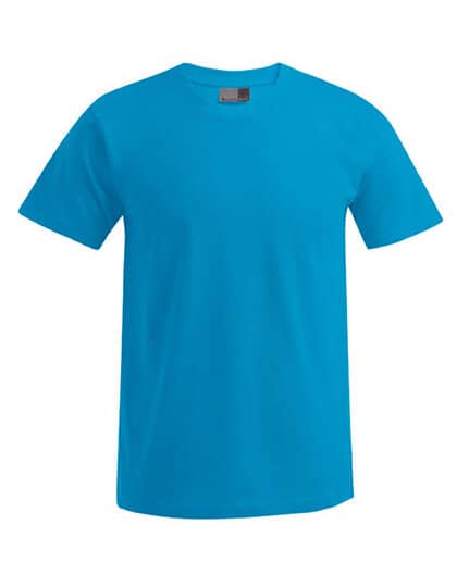 T-Shirts in Turquoise: Men`s Premium-T E3000 von Promodoro
