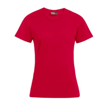 Promodoro Women`s Premium-T Fire Red