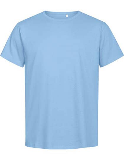 T-Shirts in Light Blue: Men´s Premium-T Organic E3090 von Promodoro