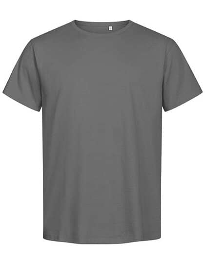 T-Shirts in Steel Gray: Men´s Premium-T Organic E3090 von Promodoro