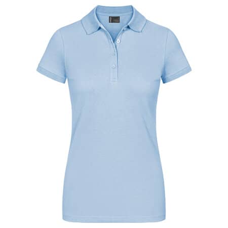Promodoro Women`s Polo 60/40 Ice Blue