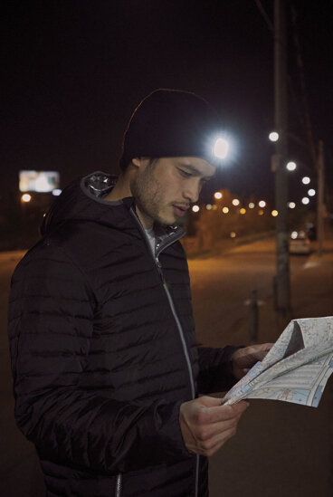 Mützen: Mighty LED Knit Beanie EL38661 von Elevate