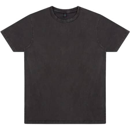 EarthPositive Unisex Organic T-Shirt Stone Washed Black