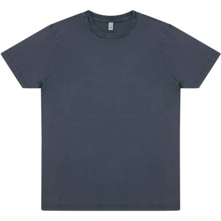 EarthPositive Unisex Organic T-Shirt Stone Washed Denim