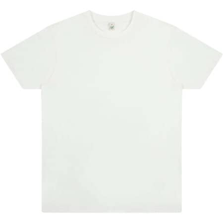 EarthPositive Unisex Organic T-Shirt Stone Washed White