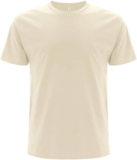 T-Shirts in Ecru: Unisex Organic T-Shirt EP01 von EarthPositive