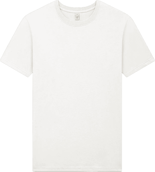 T-Shirts in Stone Washed White: Unisex Organic T-Shirt EP01 von EarthPositive