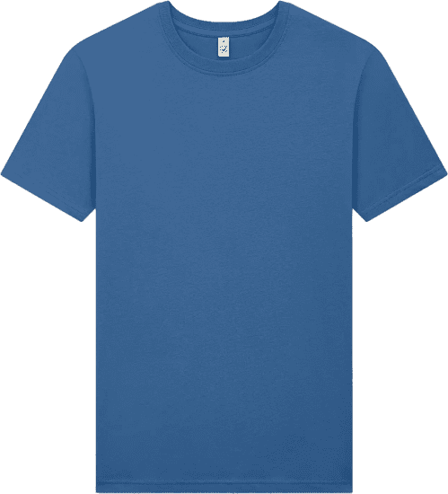 T-Shirts in Faded Denim: Unisex Organic T-Shirt EP01 von EarthPositive