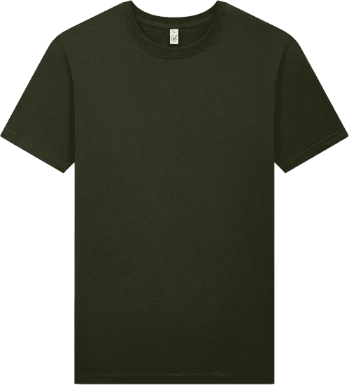 T-Shirts in Moss Green: Unisex Organic T-Shirt EP01 von EarthPositive