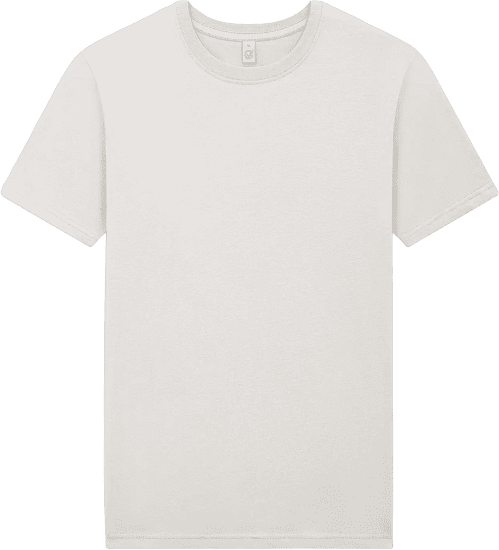 T-Shirts in Off White (Mist): Unisex Organic T-Shirt EP01 von EarthPositive