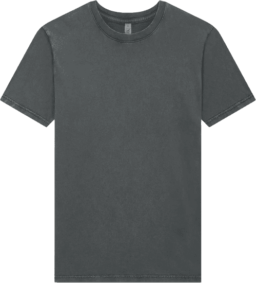 T-Shirts in Stone Washed Grey: Unisex Organic T-Shirt EP01 von EarthPositive