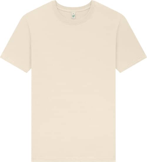 T-Shirts in Natural (Undyed): Unisex Organic T-Shirt EP01 von EarthPositive
