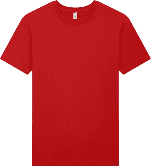 T-Shirts in Red: Unisex Organic T-Shirt EP01 von EarthPositive