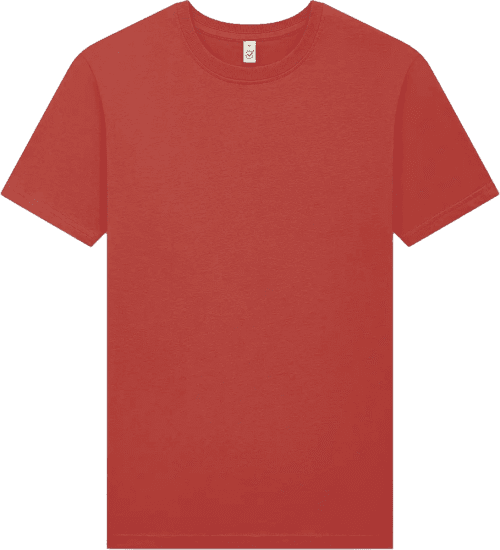 T-Shirts in Rust (Dark Orange): Unisex Organic T-Shirt EP01 von EarthPositive