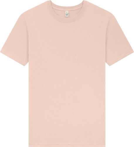 T-Shirts in Blush Pink (Misty): Unisex Organic T-Shirt EP01 von EarthPositive