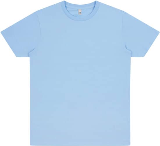 T-Shirts in Light Blue: Unisex Organic T-Shirt EP01 von EarthPositive