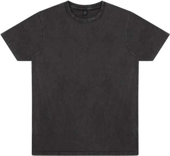 T-Shirts in Stone Washed Black: Unisex Organic T-Shirt EP01 von EarthPositive
