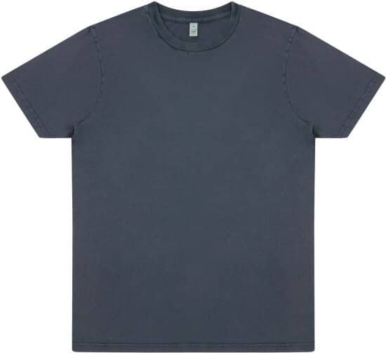 T-Shirts in Stone Washed Denim: Unisex Organic T-Shirt EP01 von EarthPositive