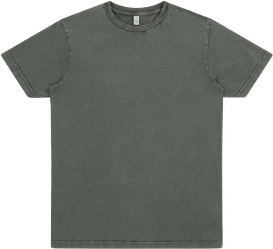 T-Shirts in Stone Washed Green: Unisex Organic T-Shirt EP01 von EarthPositive