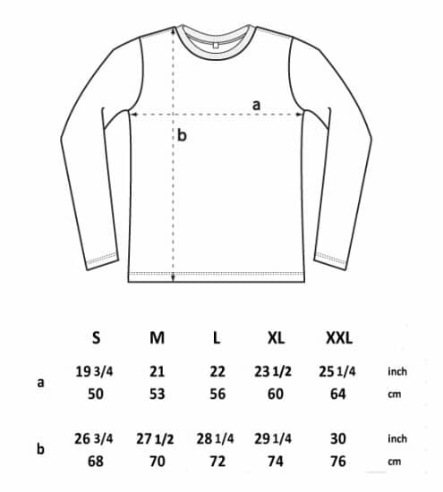 Longsleeves: Unisex Organic Longsleeve T-Shirt EP01L von EarthPositive