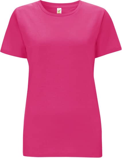 T-Shirts in Bright Pink: Women`s Classic Jersey T-Shirt EP02 von EarthPositive