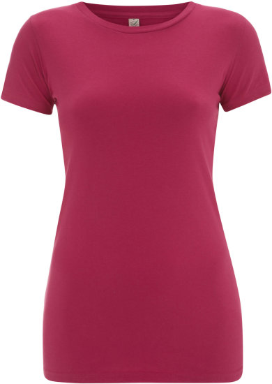 T-Shirts in Hot Pink: Earthpositive® Women`s Slim-Fit Organic T-Shirt EP04 von EarthPositive