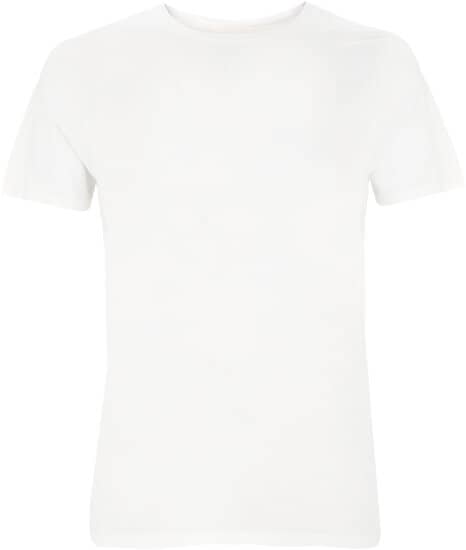 T-Shirts in Stone Wash White: Mens/Unisex Organic T-Shirt EP100 von EarthPositive